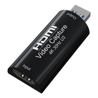 HDMI Vidéo Capture 4K Noir _ RS-HDCAP4K-1